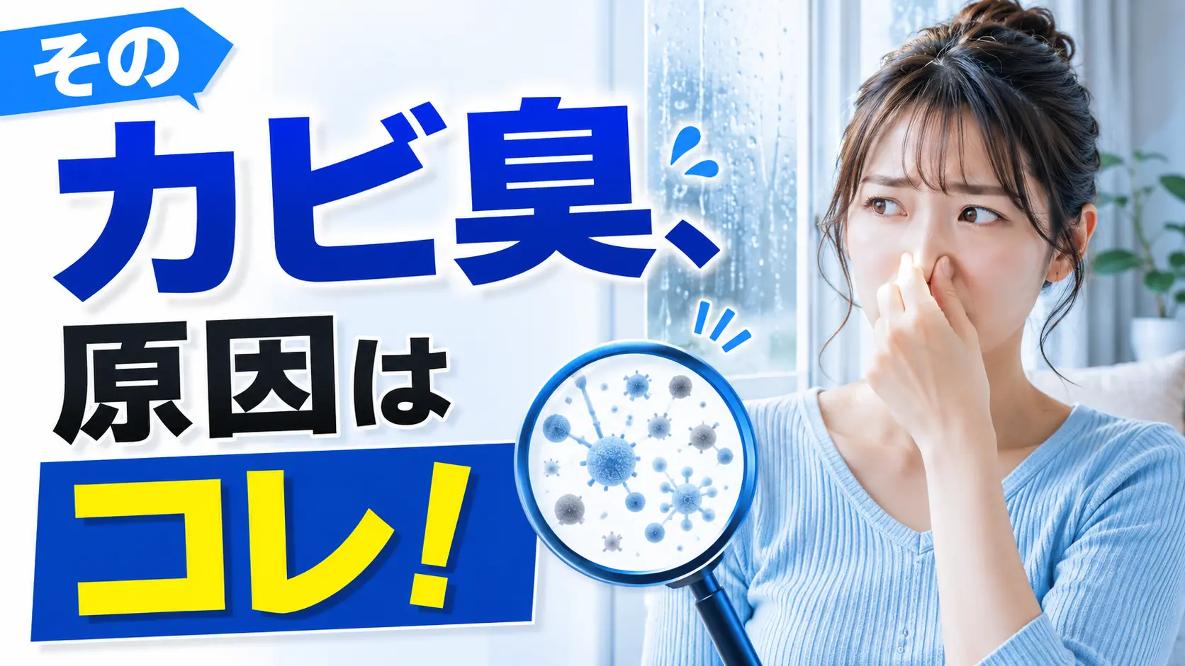 【注意喚起】梅雨入り後に部屋がカビ臭くなる本当の原因